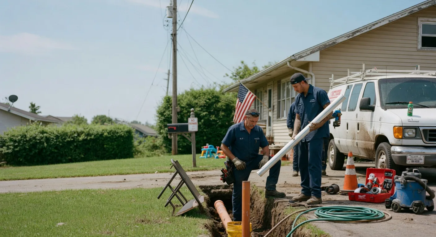 Sewer Line Inspection in La Farge, WI